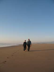 couple at the beach